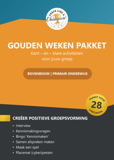 Het Gouden Weken Pakket - Bovenbouw - Primair Onderwijs (Set 10 stuks)