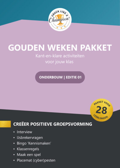 Het Gouden Weken Pakket VO - Onderbouw - Editie 1 (Set 10 stuks)