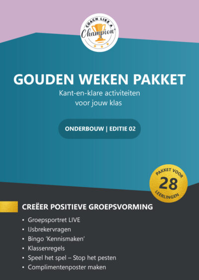 Het Gouden Weken Pakket VO - Onderbouw - Editie 2 (Set 10 stuks)